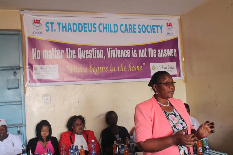 Participants at a gender based violence focus group discussion session facilitated by STCCS