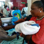 Supporting mothers at the Kenyatta National Hospital new born clinic